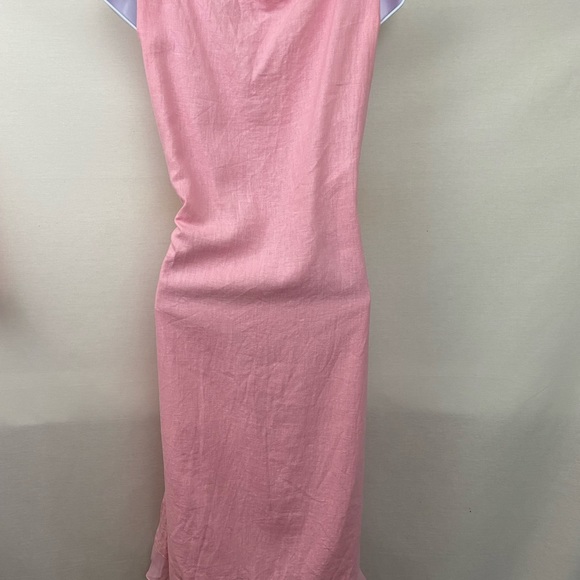 Vintage Barbie Pink Linen Dress & Blazer Set - Picture 8 of 16